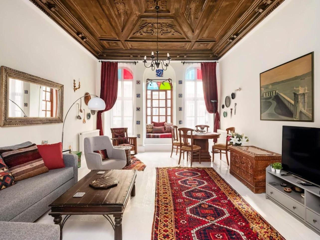 High Ceiling Authentic Historic Ottoman Home! #49 Istanboel Buitenkant foto